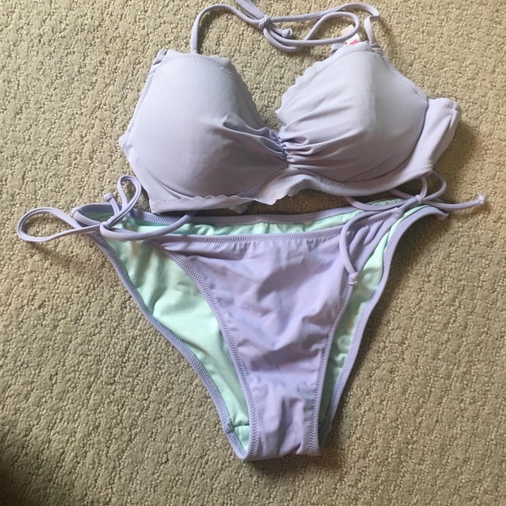 Victoria secret lavender bikini set